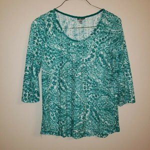 JM Collection women's top size XL sheer